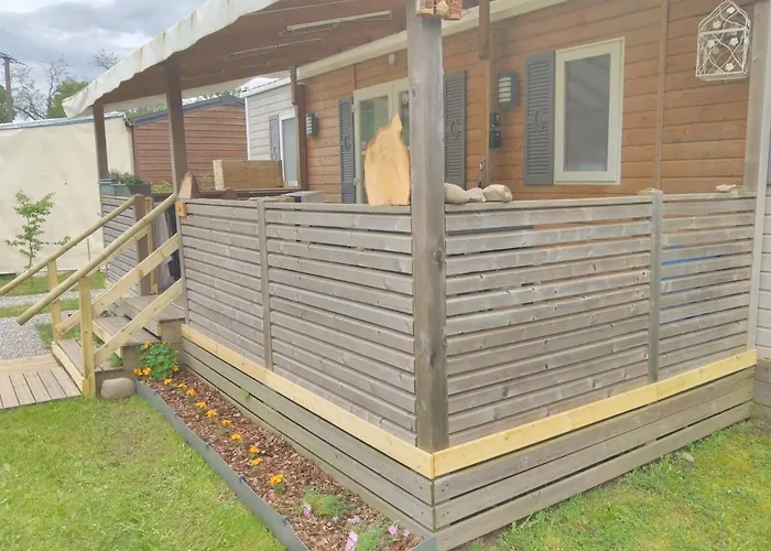 Chalet Grand Mobil 6 Personnes Climatise Avec 3 Et 2 Salles De Bains A En Alsace *